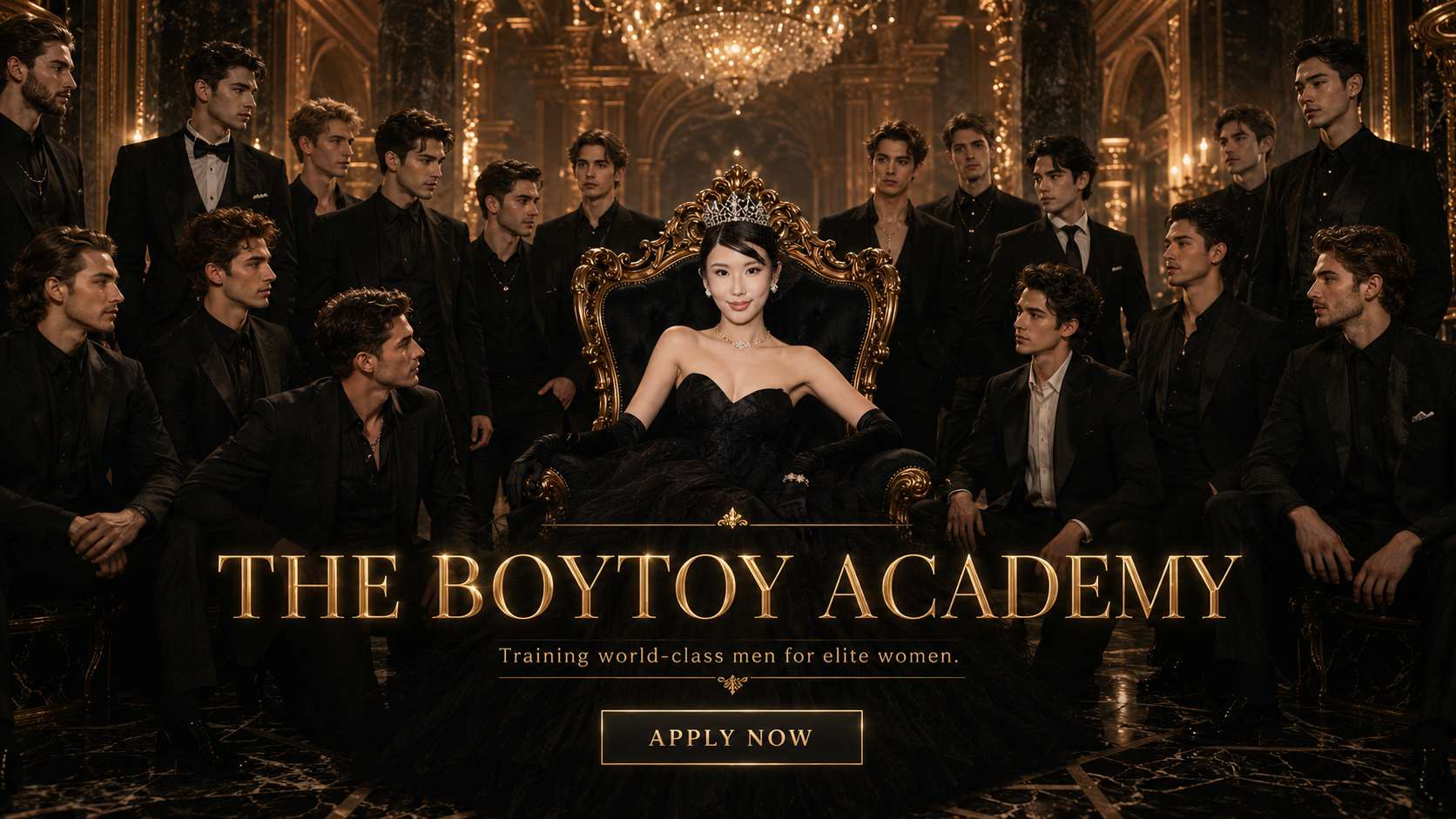The BoyToy Academy — Training world-class men for elite women.
